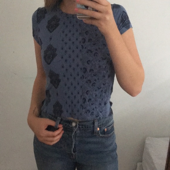 Aerie patterned crop top - Picture 2 of 4